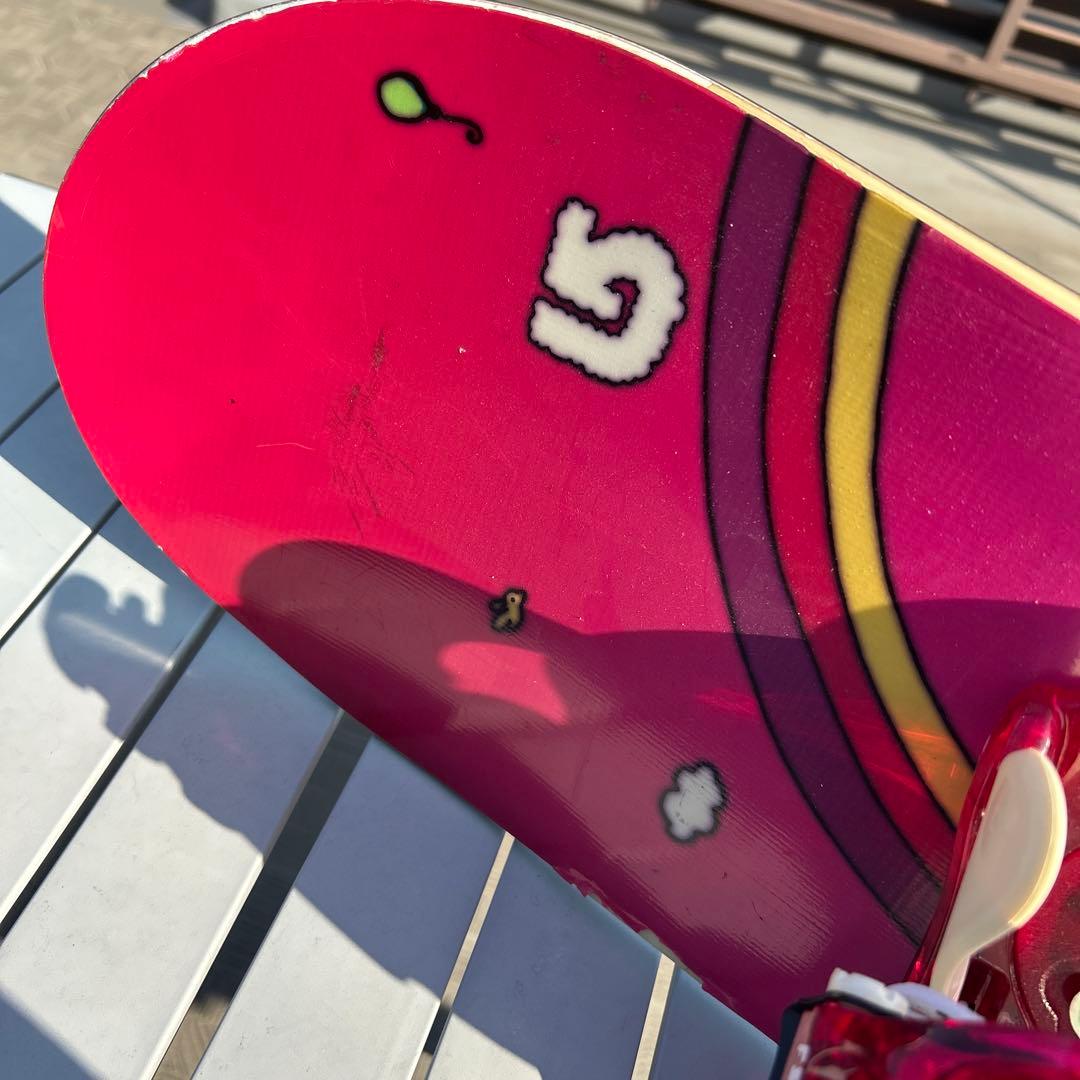送料込みBurton スノーボード&ビンディング　キッズ　110㎝