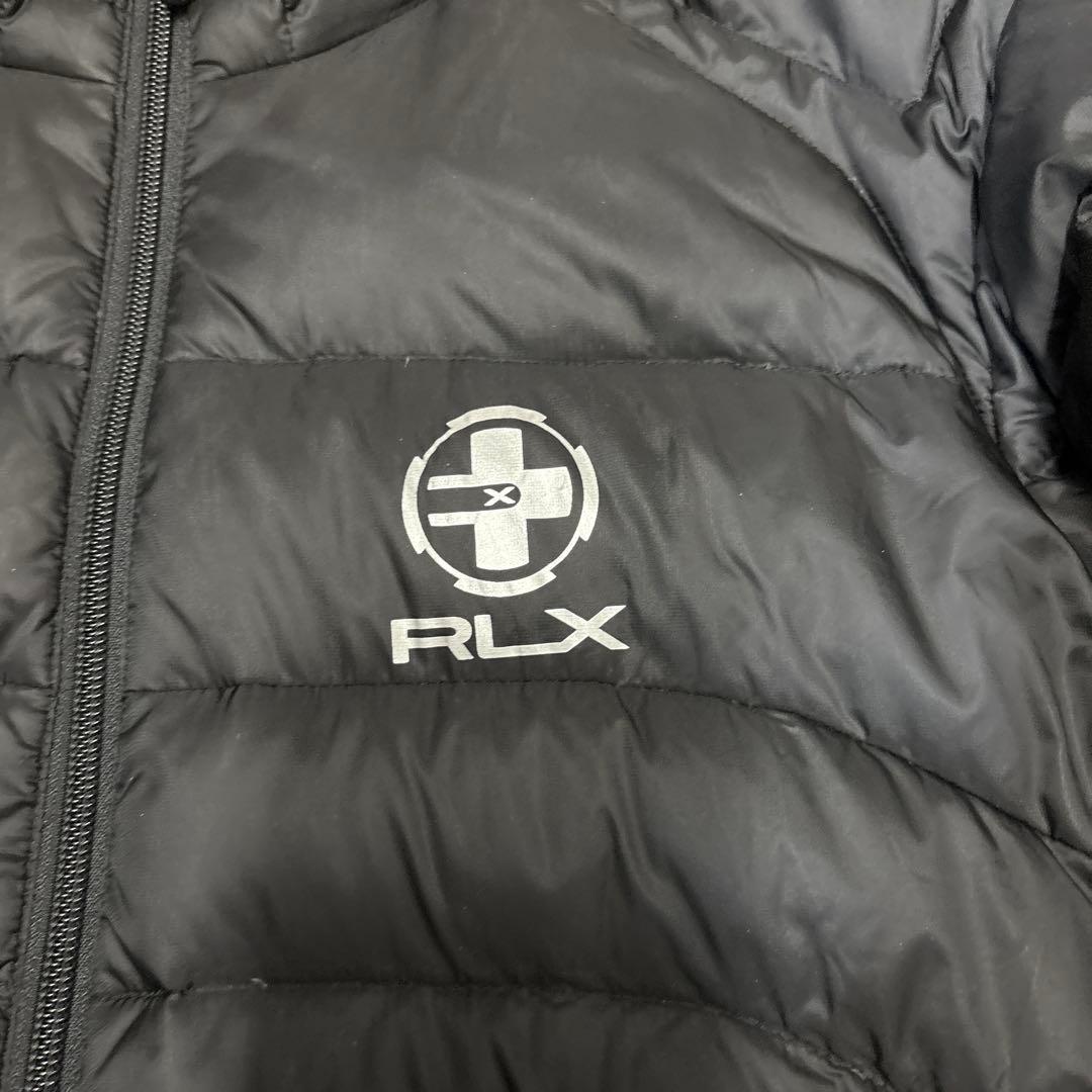 RLX ブラック ダウンジャケット