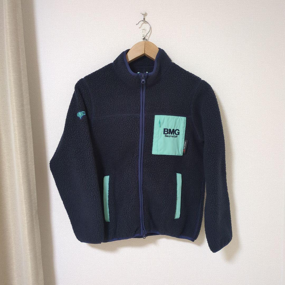 ★美品★　BEAMS GOLF　パイピング ボア ブルゾン　サイズ　S