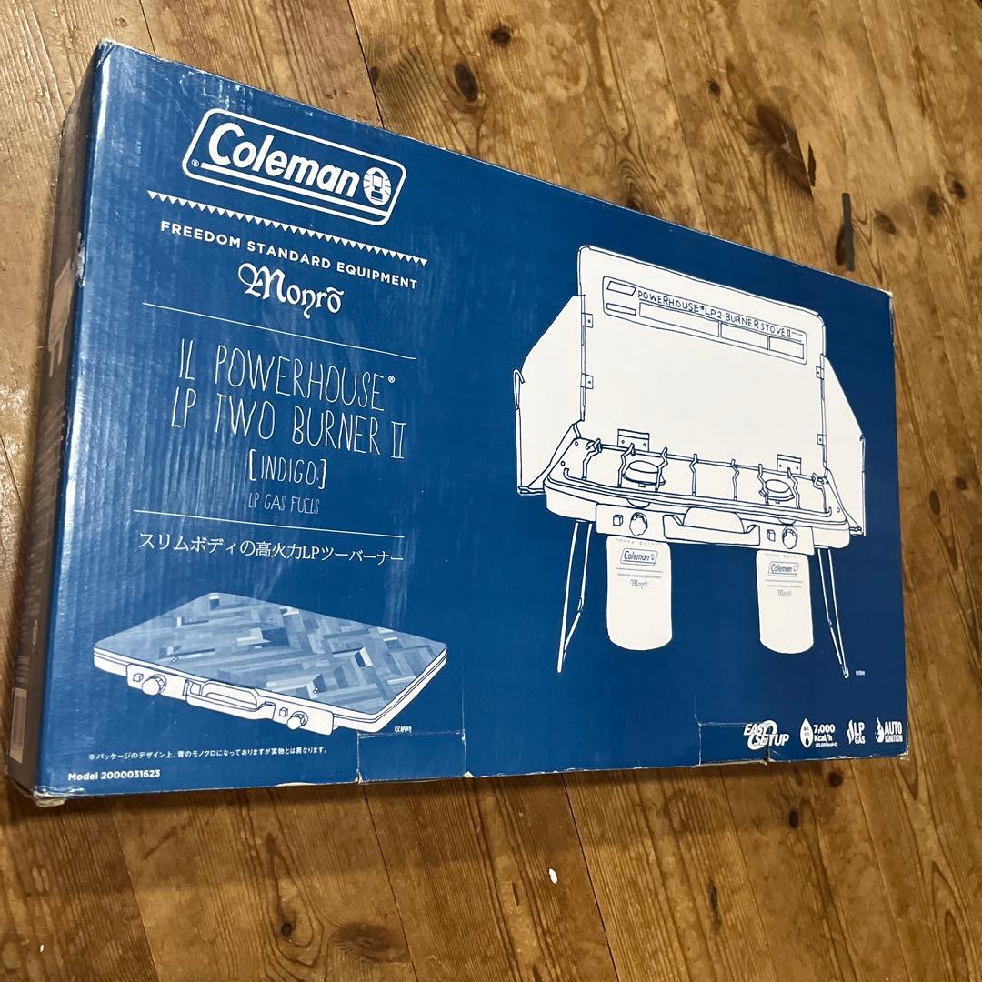 新品　未使用Coleman IL パワーハウス　LP ツーバーナー　コンロ