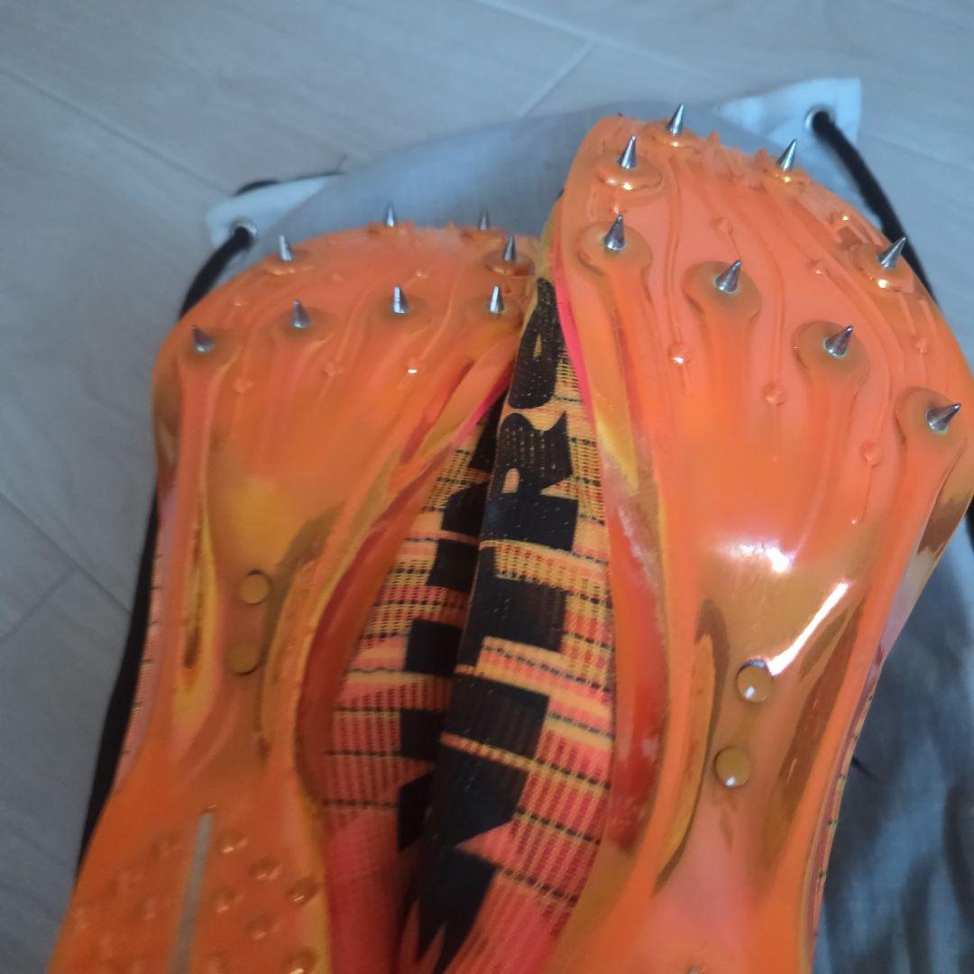 PUMA ULTRAWEAVE スパイクシューズ オレンジ
