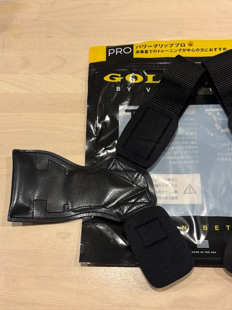 【新品未使用】ゴールドジム パワーグリップ Lサイズ 正規品