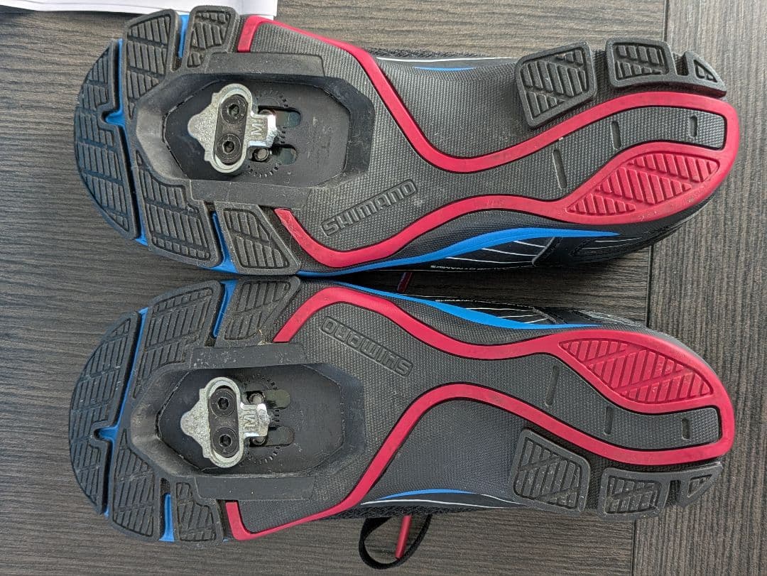 【美品】SHIMANO SH-CW41L SPDシューズ クリート付き