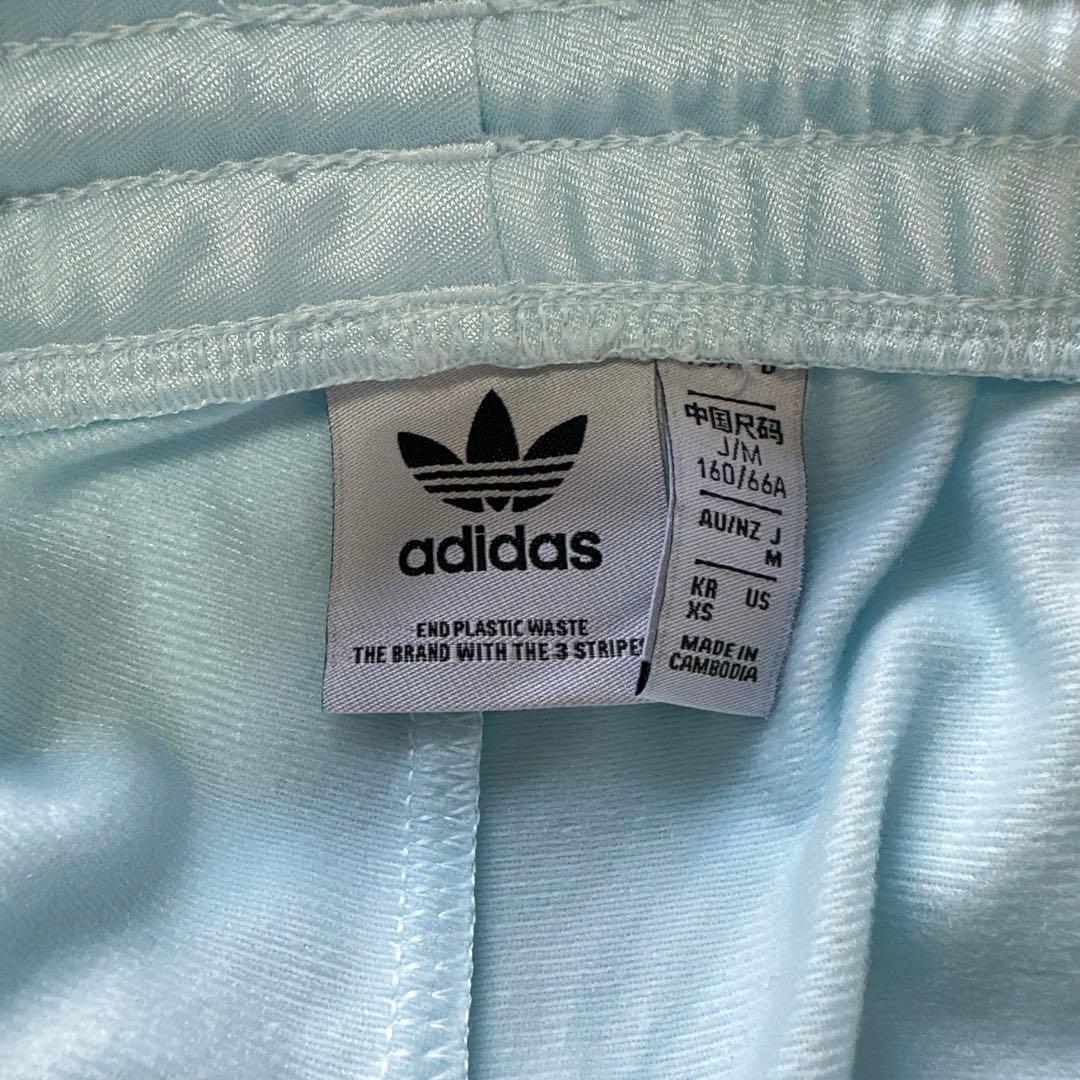 adidas アディブレイク パンツ 水色