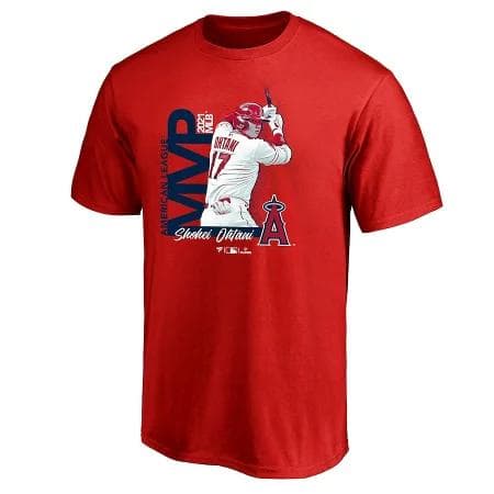 【レア】MLB 大谷翔平 2021 MVP記念モデル Tシャツ 　XLサイズ