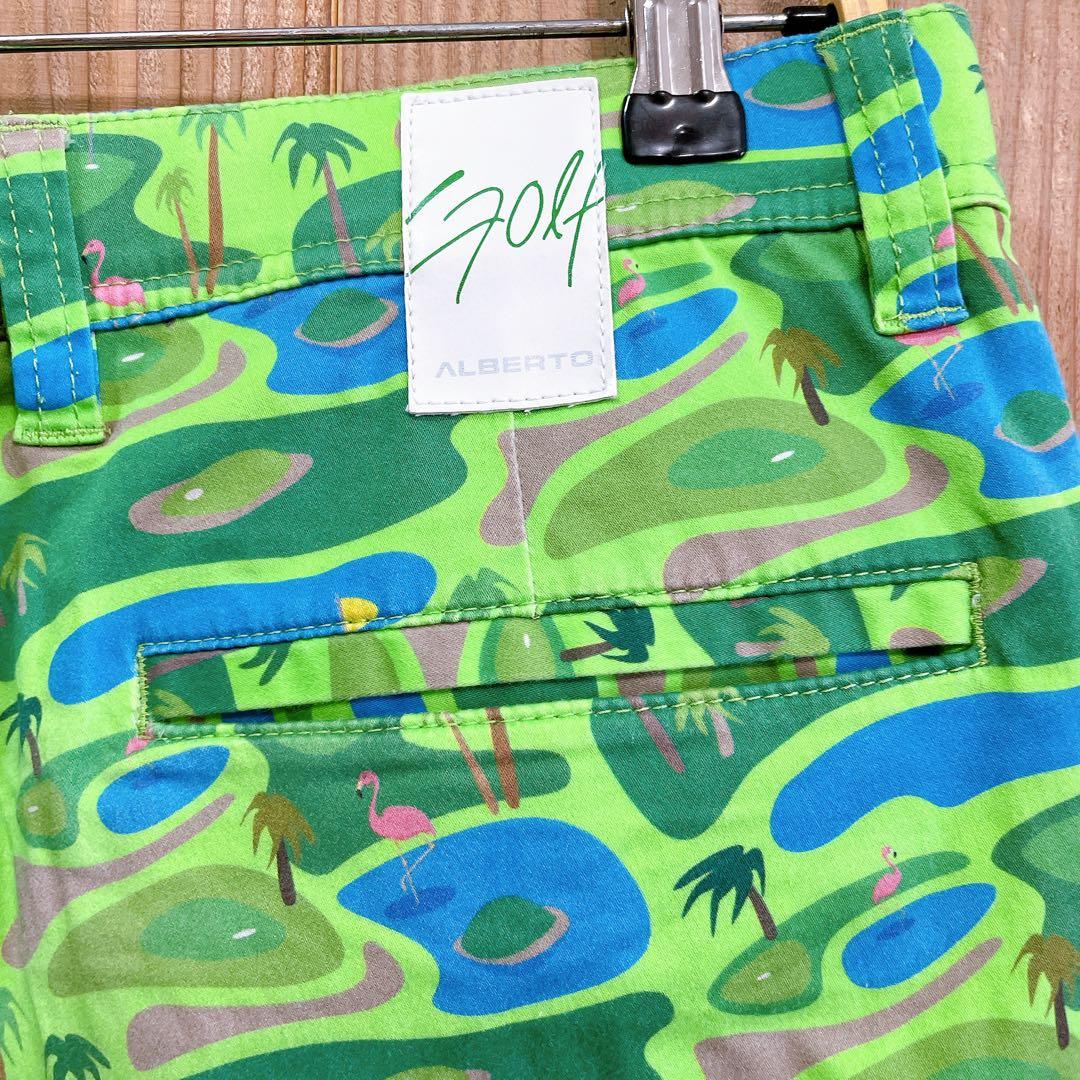 O golf アルベルト ゴルフ ショートパンツ ハーフパンツ 46