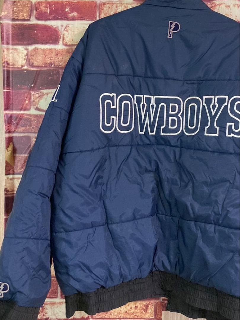 NFL　DallasCOWBOYS中綿　スタジャン　リバーシブル　プロプレーヤー