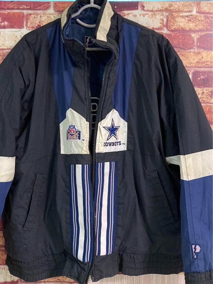 NFL　DallasCOWBOYS中綿　スタジャン　リバーシブル　プロプレーヤー