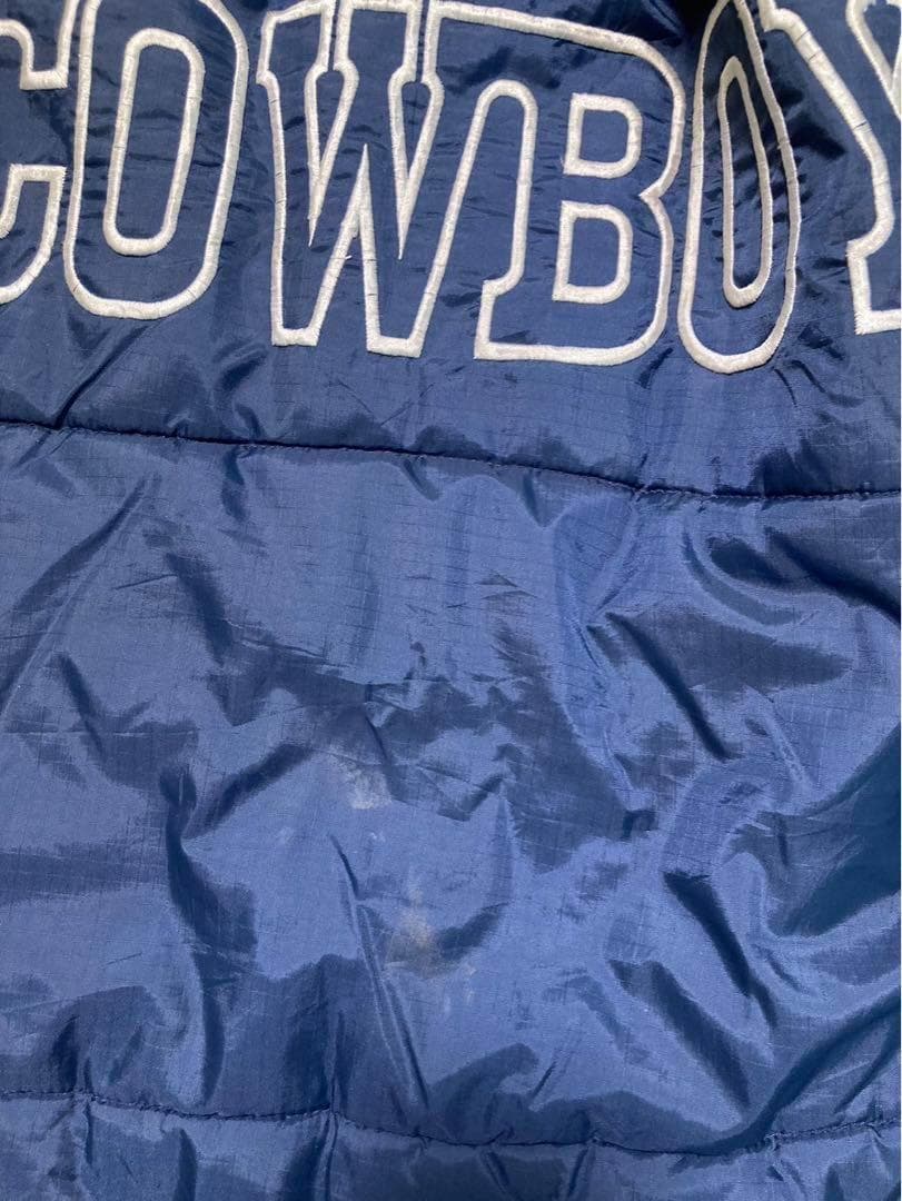 NFL　DallasCOWBOYS中綿　スタジャン　リバーシブル　プロプレーヤー