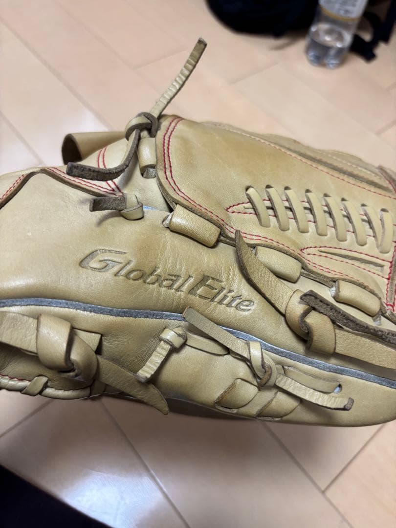 Global Elite 軟式グローブ ベージュ