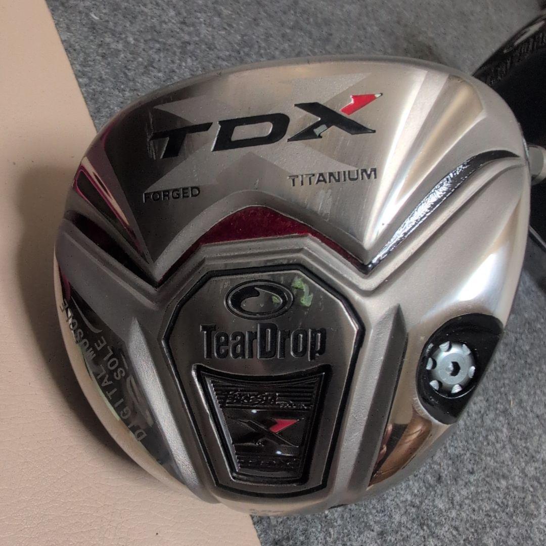 TearDrop TDX ドライバー Forged Titanium
