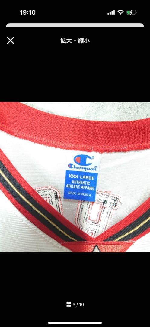 美品　76ers ユニフォーム　レプリカ　ゲームシャツ　白　Champion