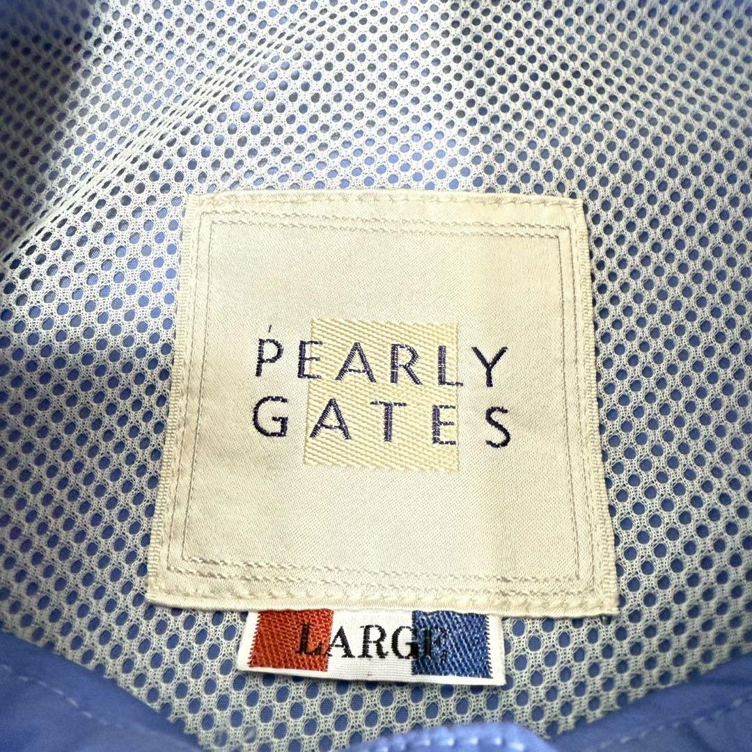 PEARLY GATES パーリーゲイツ ナイロンジャケット L ブルー ゴルフ