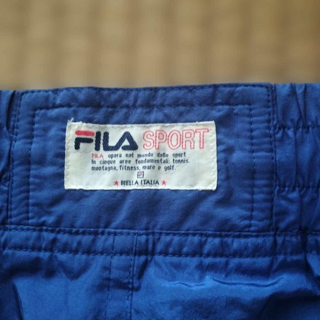 FILA 裏地付きウインドブレーカーボトムス