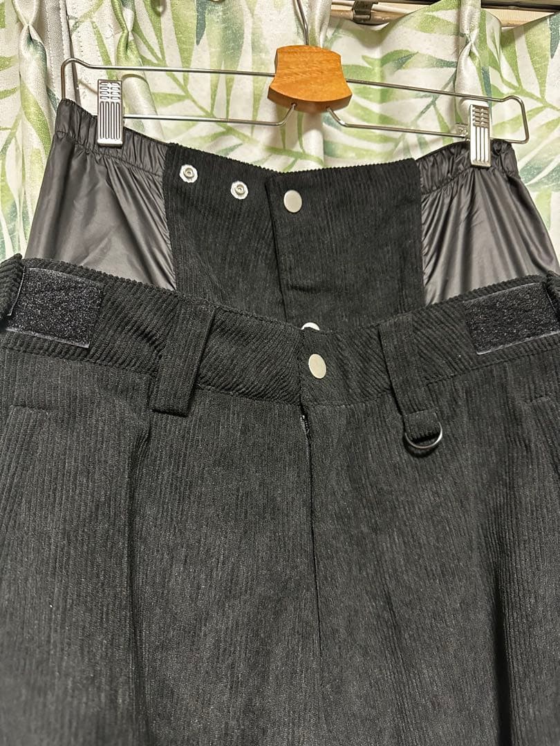 べスプ VESP コーデュロイワイドジョガーパンツ スノボウェア　Mサイズ