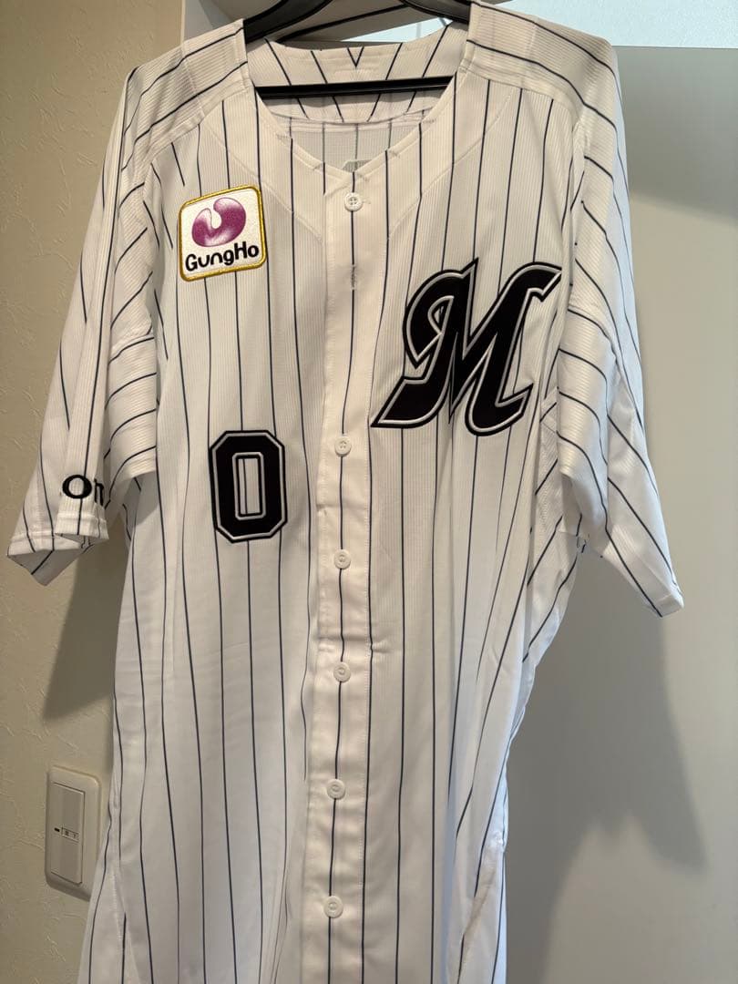 千葉ロッテマリーンズ　荻野貴司　実使用ユニフォーム