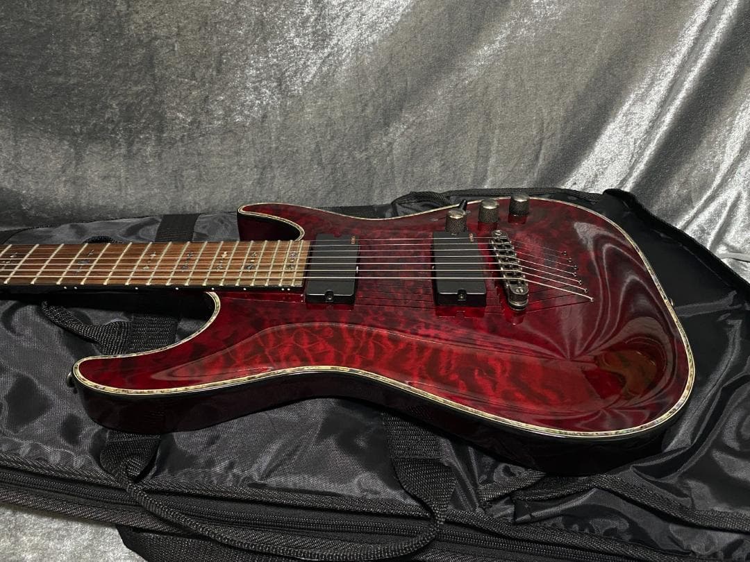 定価247,500円 Schecter AD-C-7-HR 7弦モデル EMG