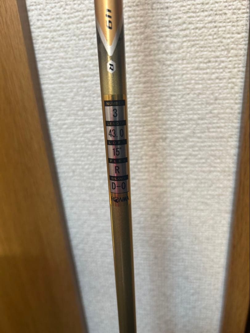 本間ゴルフのBERES（ベレス）3番ウッド（フェアウェイウッド）S-01