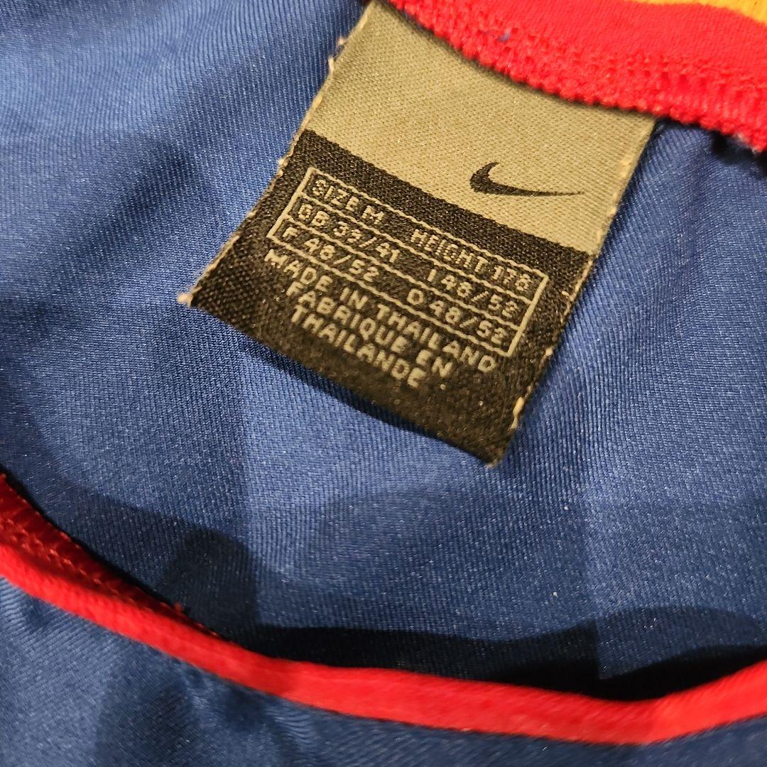 NIKE ナイキ サッカー FCバルセロナ シャツ Y2K 2002/03