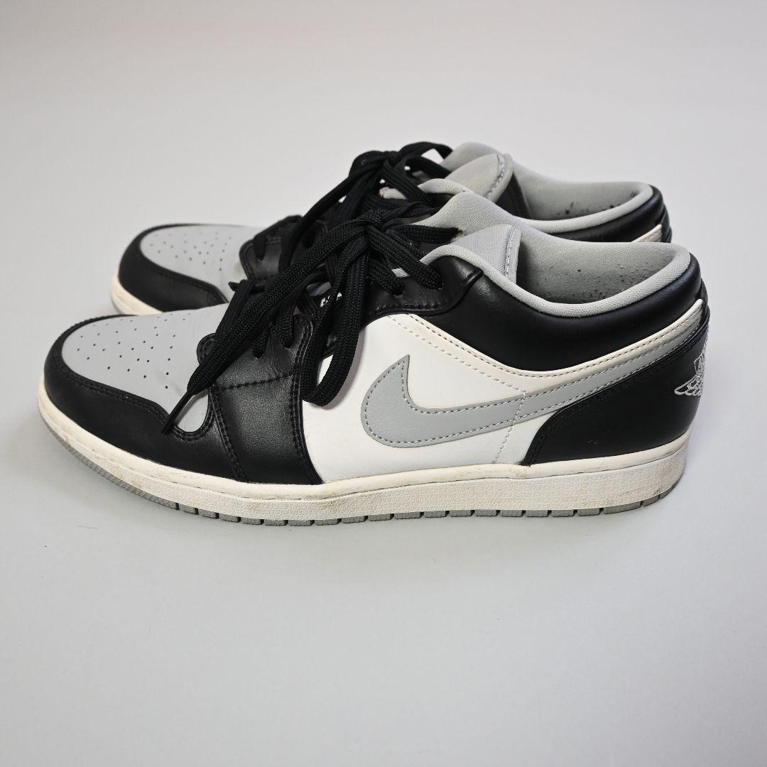 634★ NIKE ナイキ air jordan 1 low グレー 28cm