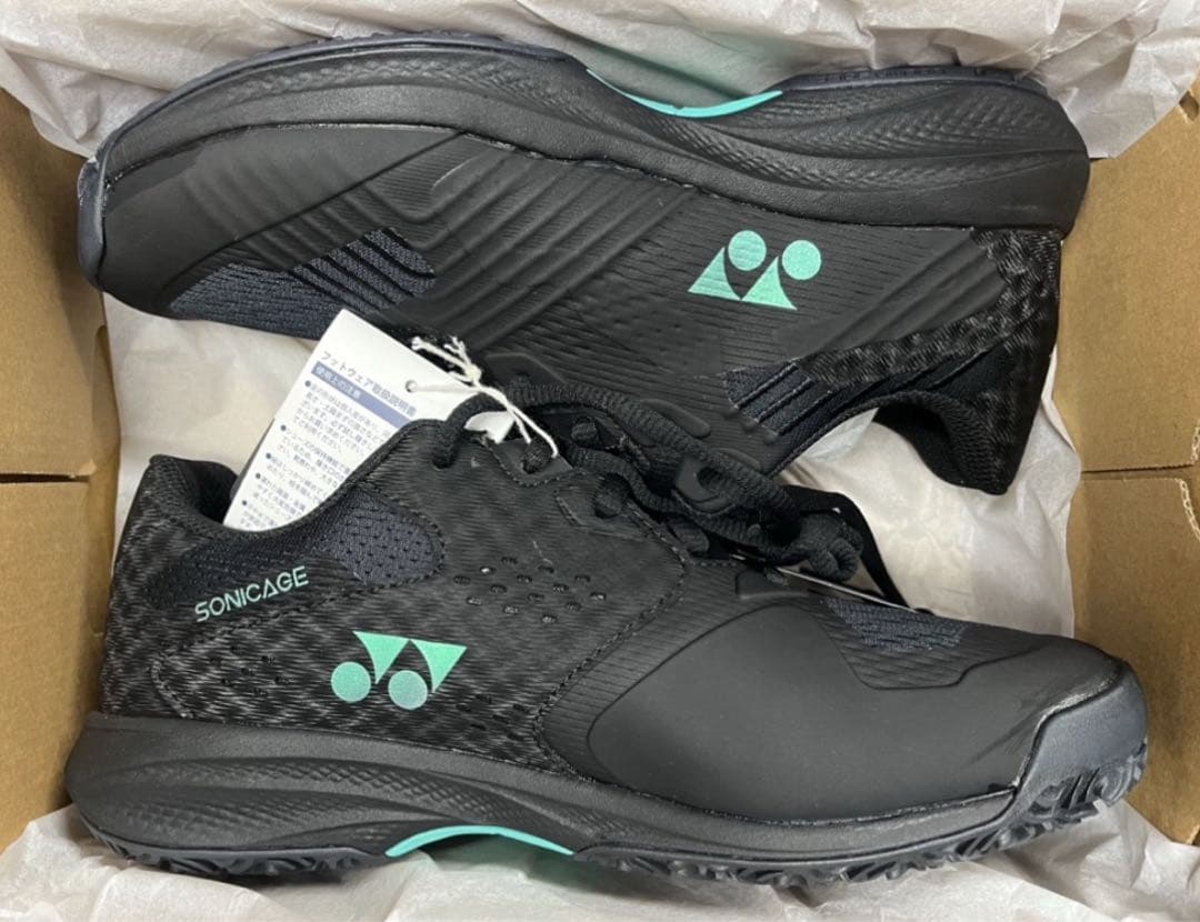 YONEXテニスシューズ クレー・砂入人工芝用 4E wide 007 24.0