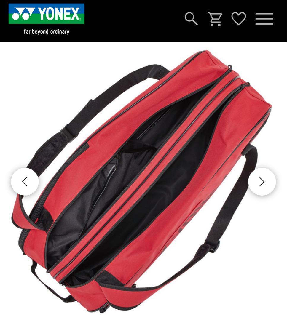 綾ねぇさん専用 YONEX バドミントンバッグ レッド