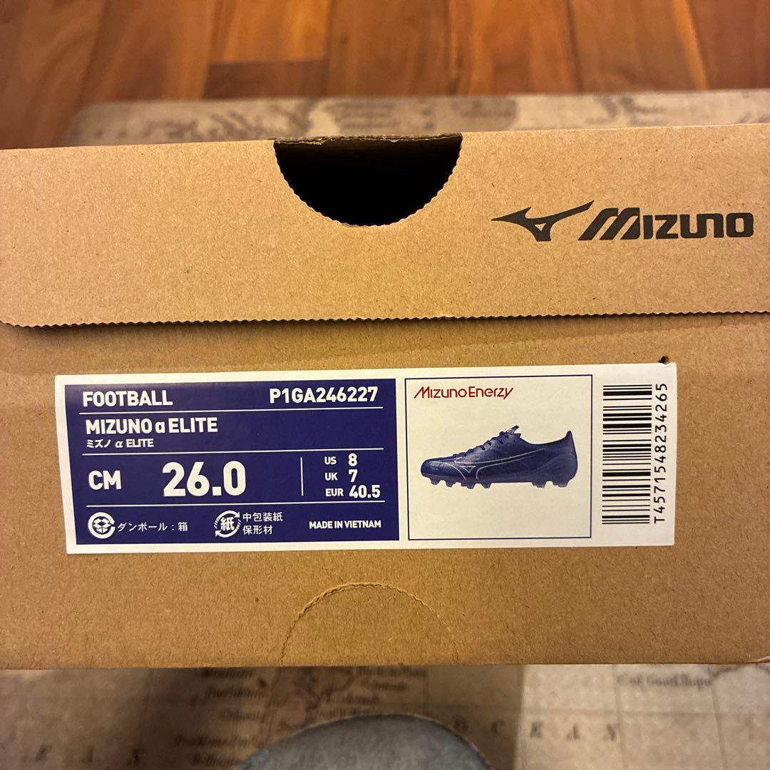 ミズノ　モレリアネオ3 26.0 アルファエリート　ソンソンさん専用