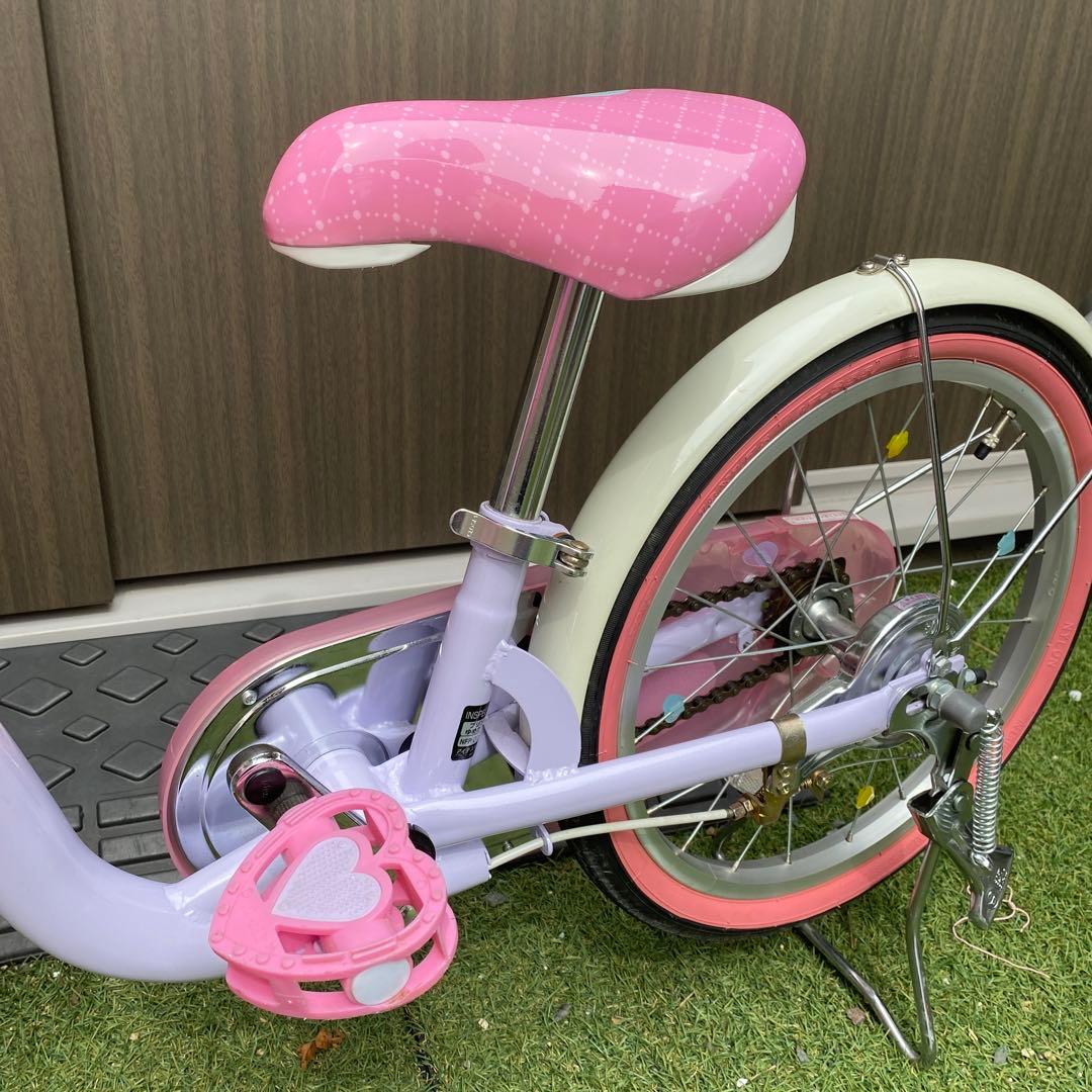 プリンセス自転車　自転車 女の子 子供用ディズニープリンセス　ピンク18インチ