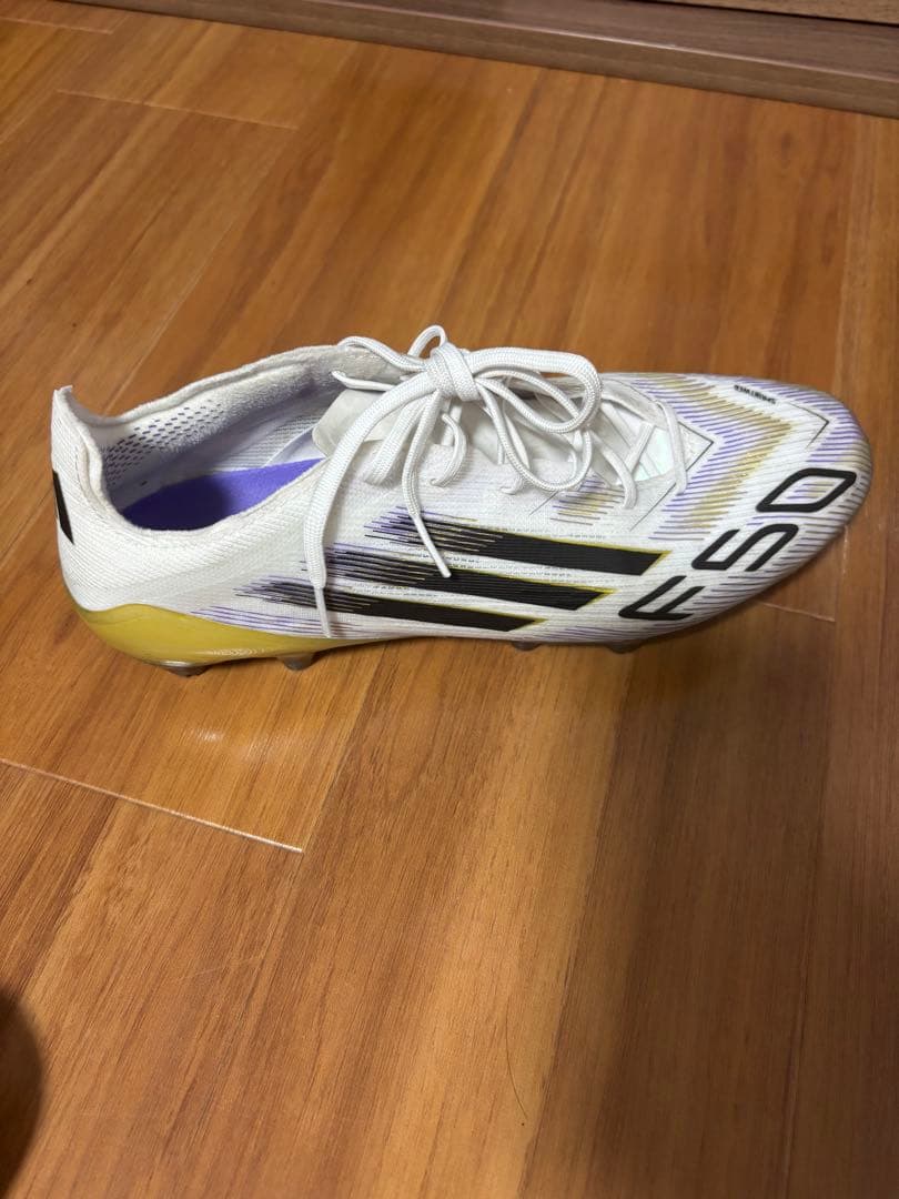 adidas F50 ELITE HG AG ホワイト/パープル/ブラック