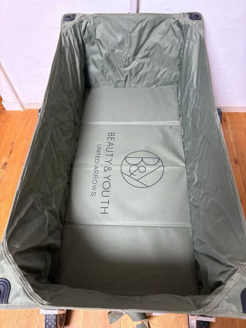 BEAUTY&YOUTH別注　コールマン　アウトドアワゴン　オリーブ　ミリタリー