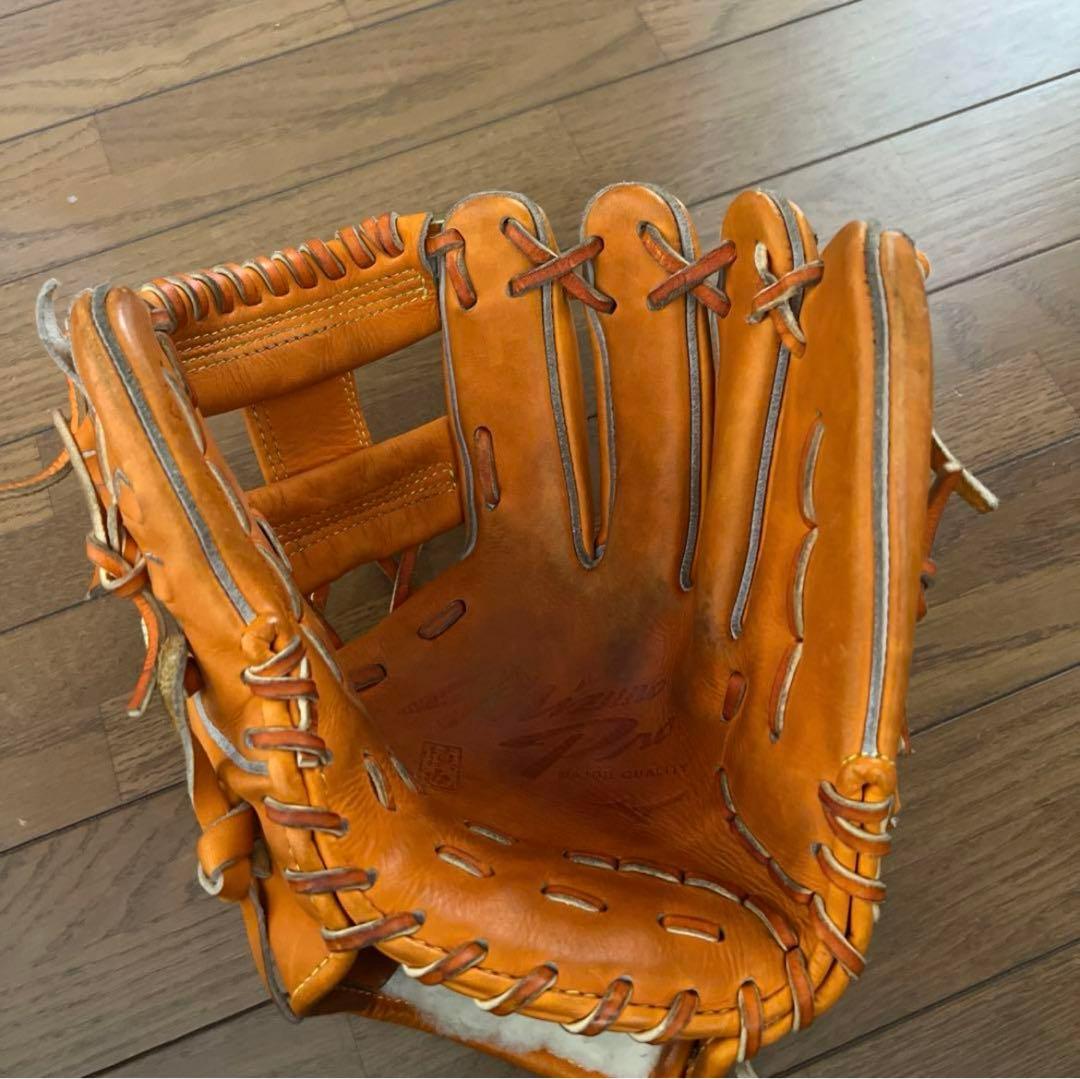 ミズノプロ 宮本慎也モデル 軟式用 内野手用 グラブ 限定 Mizuno Pro