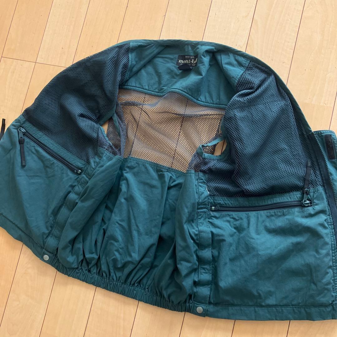 mont-bell モンベル　フィッシングベスト　メンズ　Mサイズ