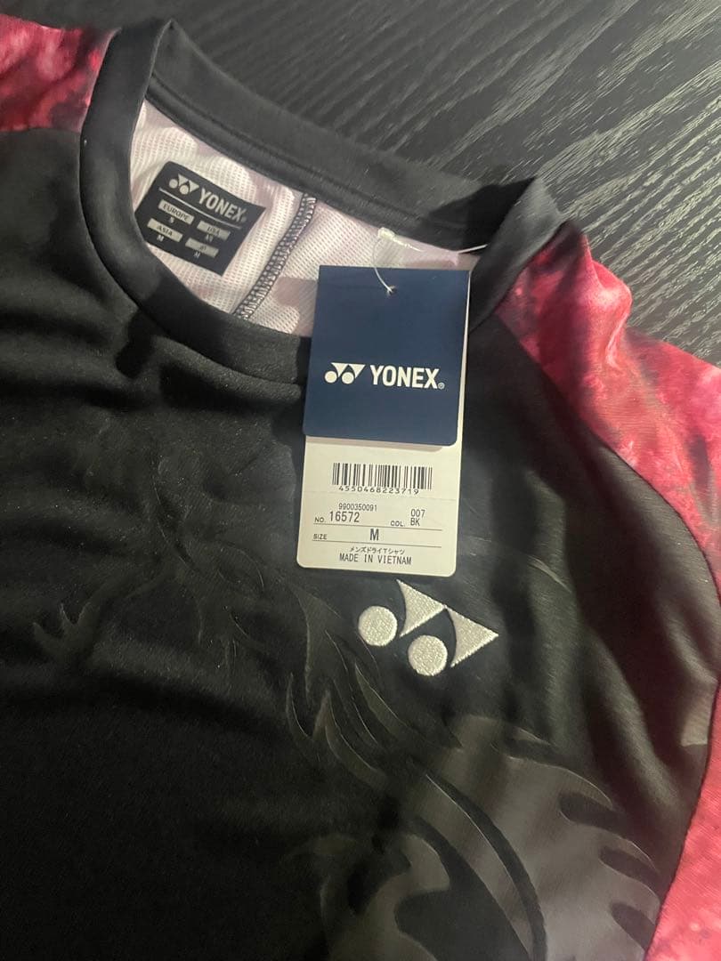 アクセルセン選手モデル　YONEX バドミントンシャツ Mサイズ