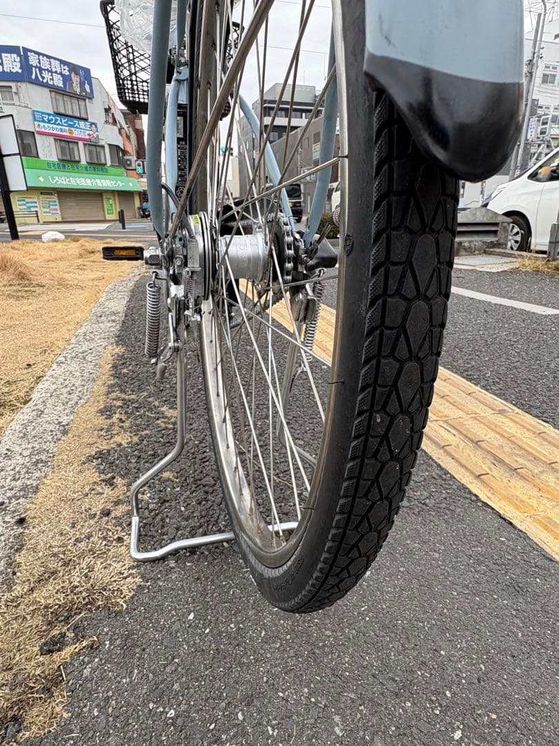 中古Panasonic電動アシスト自転車　12Ah 大阪　031