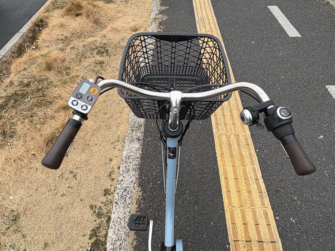 中古Panasonic電動アシスト自転車　12Ah 大阪　031