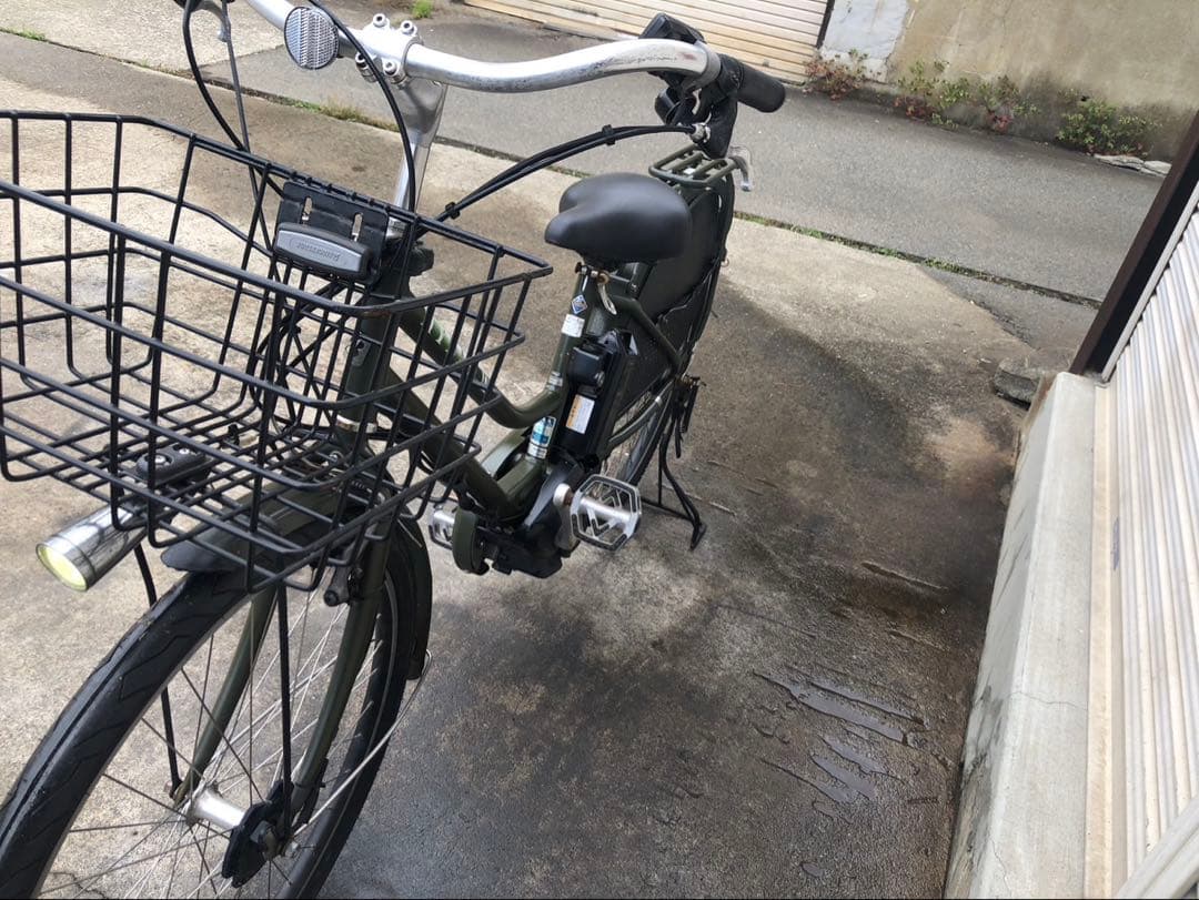 ブリヂストン新機種電動アシスト自転車ハイディ2.26 インチカーキアルミボディー