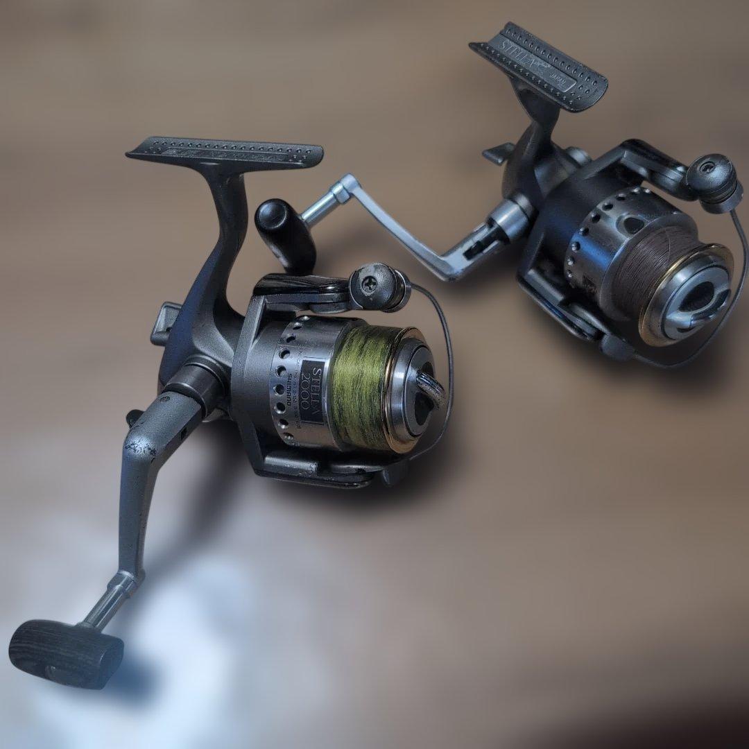 SHIMANO 95ステラ2000 2台ですがジャンク