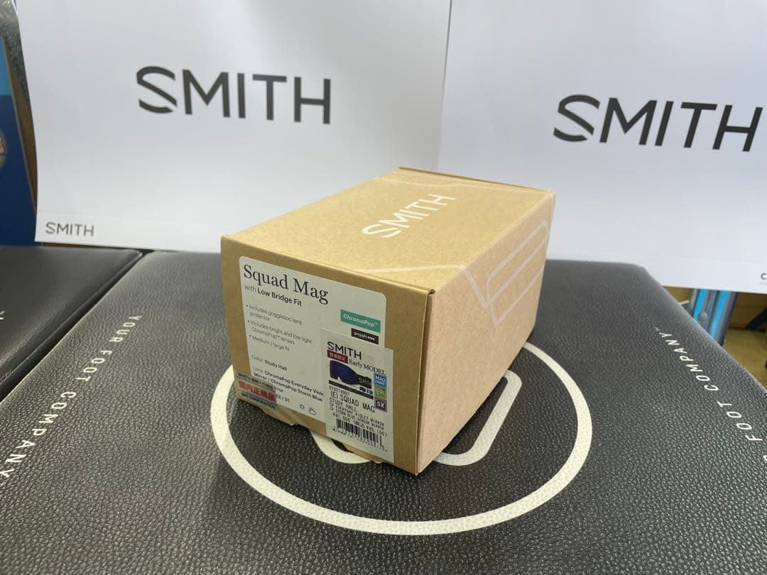 SMITH SQUAD XL ブラック 24-25モデル【国内正規品】