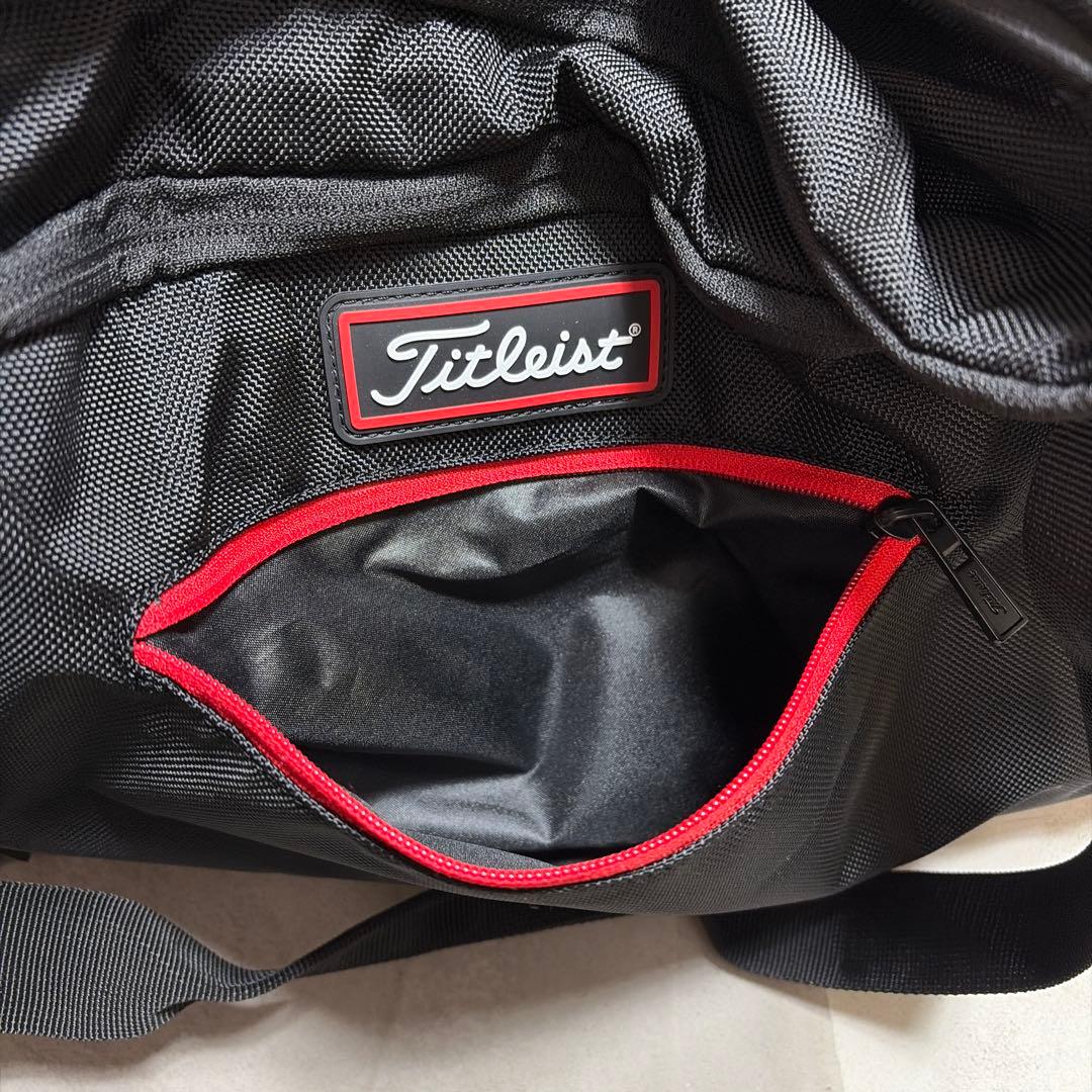 未使用 Titleist タイトリスト ゴルフバッグ ボストンバッグ ブラック