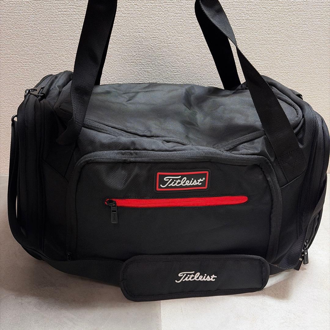 未使用 Titleist タイトリスト ゴルフバッグ ボストンバッグ ブラック