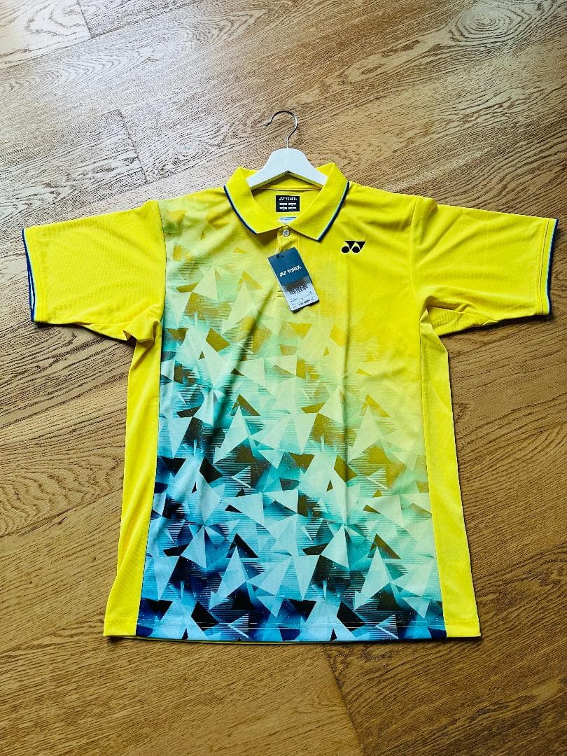 YONEX バドミントンシャツ イエロー グラデーション