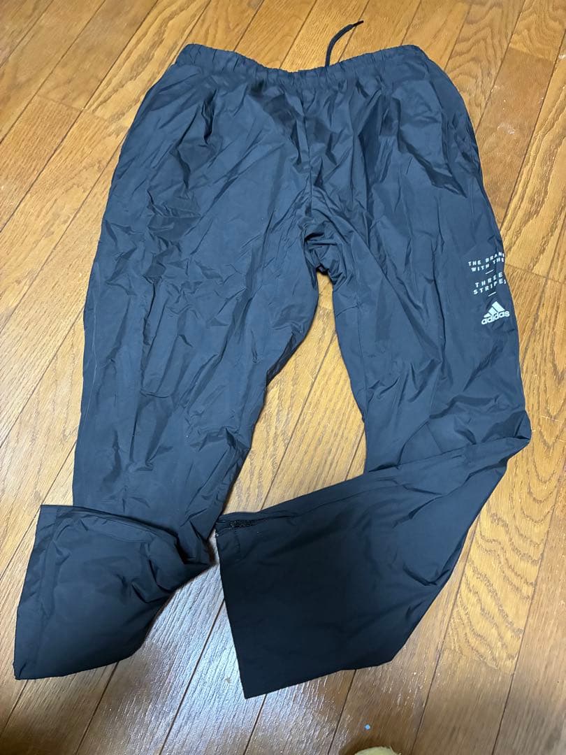 アディダス　トラックジャケット　セットアップ　ジャージ　カーキ　黒