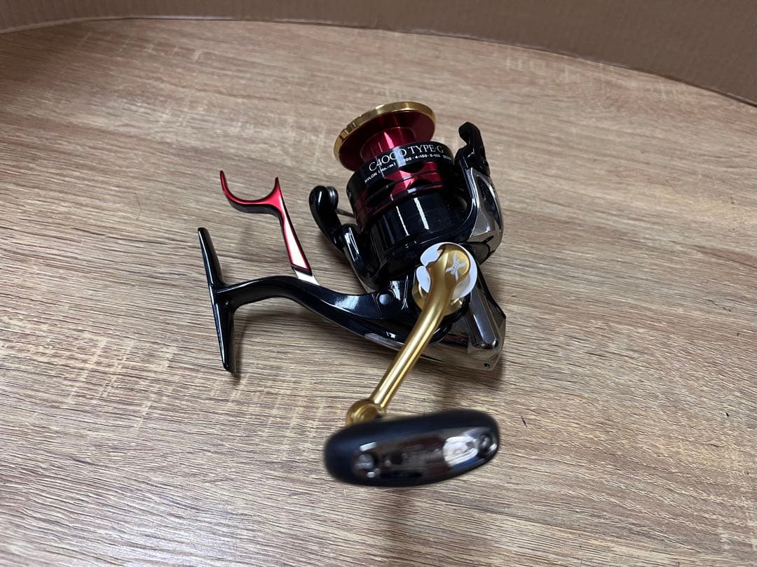HYPERFORCE C4000 FIREBLOOD ハンドル&キャップ付