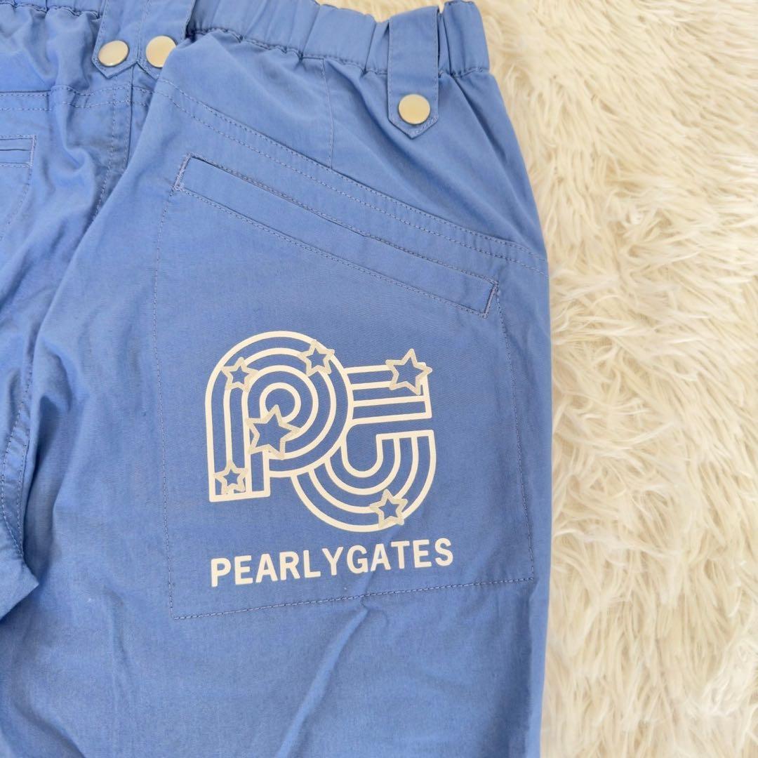 PEARLY GATES✨2way カーゴパンツ　ストレッチ　ロゴプリント