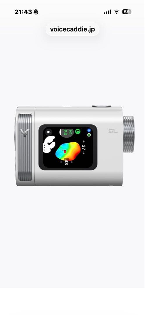 VOICE CADDIE SL mini 新品未使用ゴルフ用距離計　保護シール付