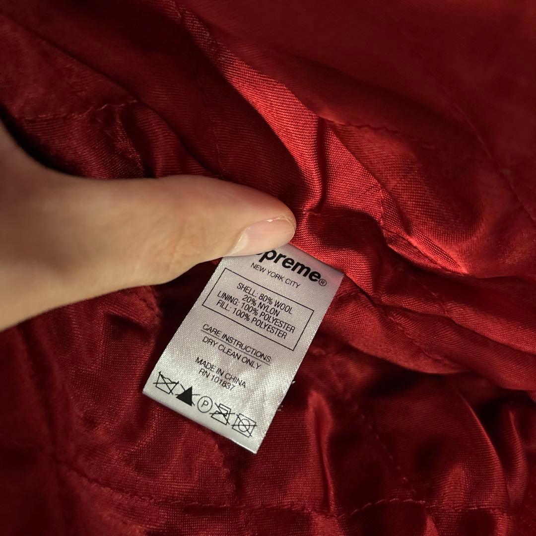 Supreme　19FW　Delta Logo Varsity Jacket