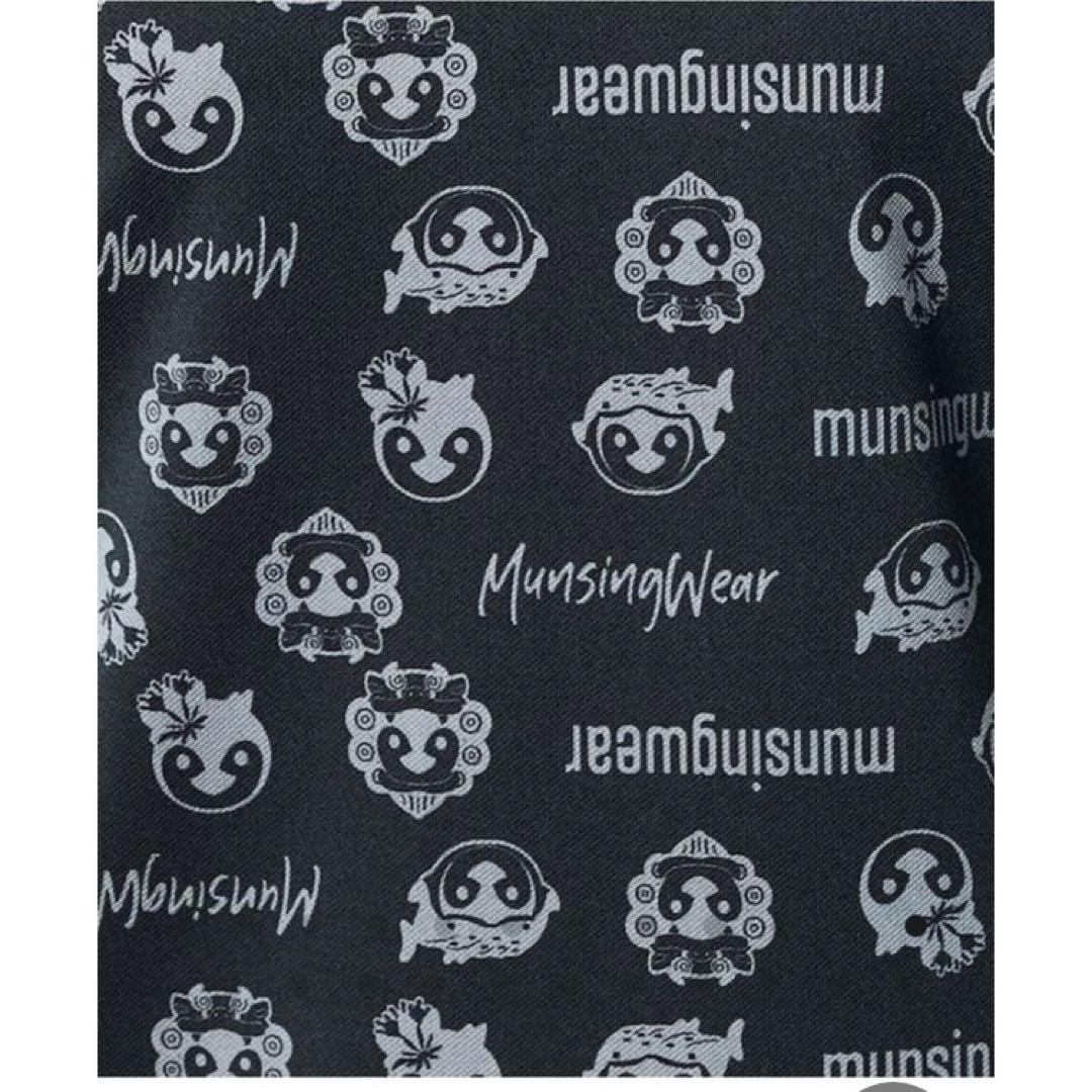 Munsingwear 黒 ゴルフシャツ❤️ひなペンギン　3L 近年物　極美品レア