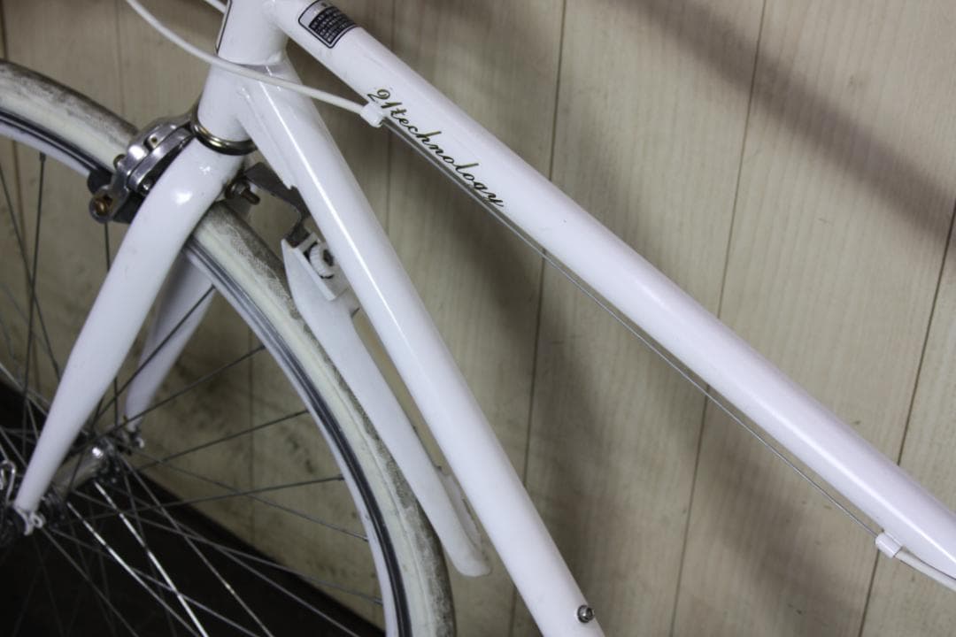 21テクノロジー700C 6速 430mm クロスバイク WHITE