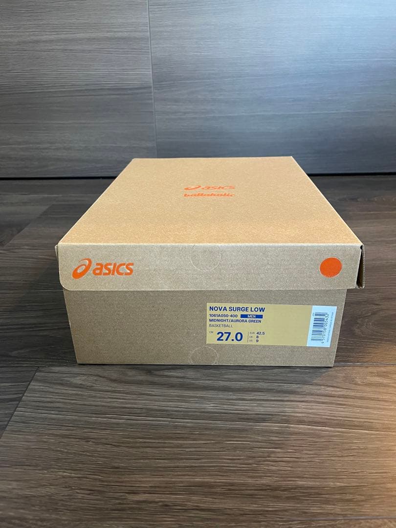 新品ballaholic ボーラホリック　nova surge low 27.0