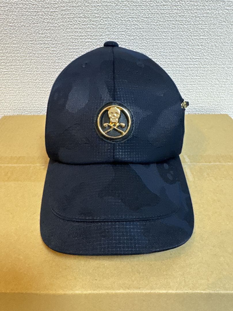 【MARK&LONA】Gauge Zip Cap★美品★ネイビー